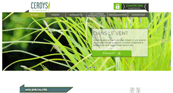 Desktop Screenshot of cerdys.fr